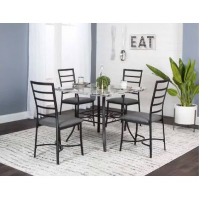 Stu 5 Piece Dining Table with Chairs